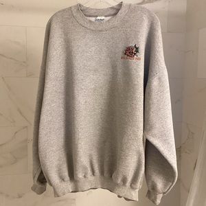 Vintage Oversized Mueller State Park Colorado Crew Neck Sweatshirt